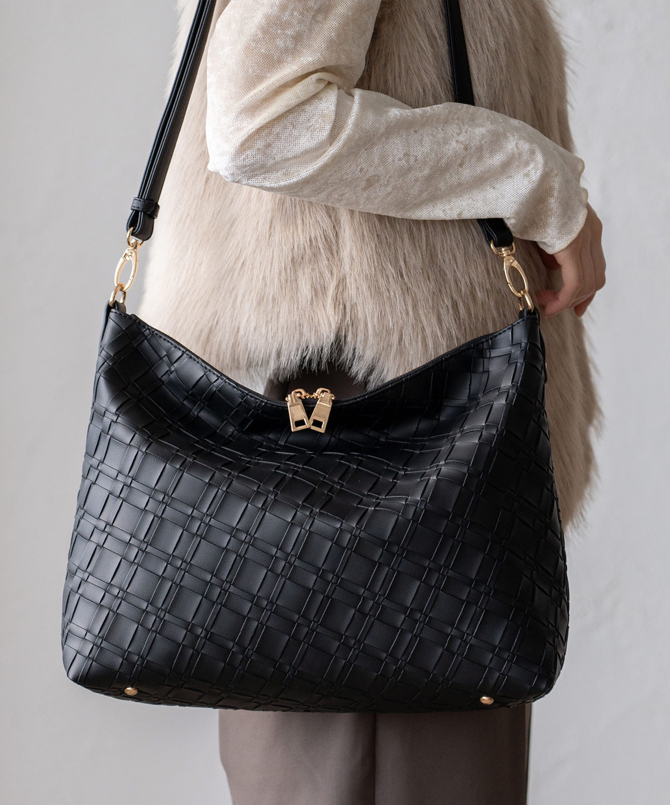 エンボス2wayトートバッグ | バッグ,トートバッグ,フェイク