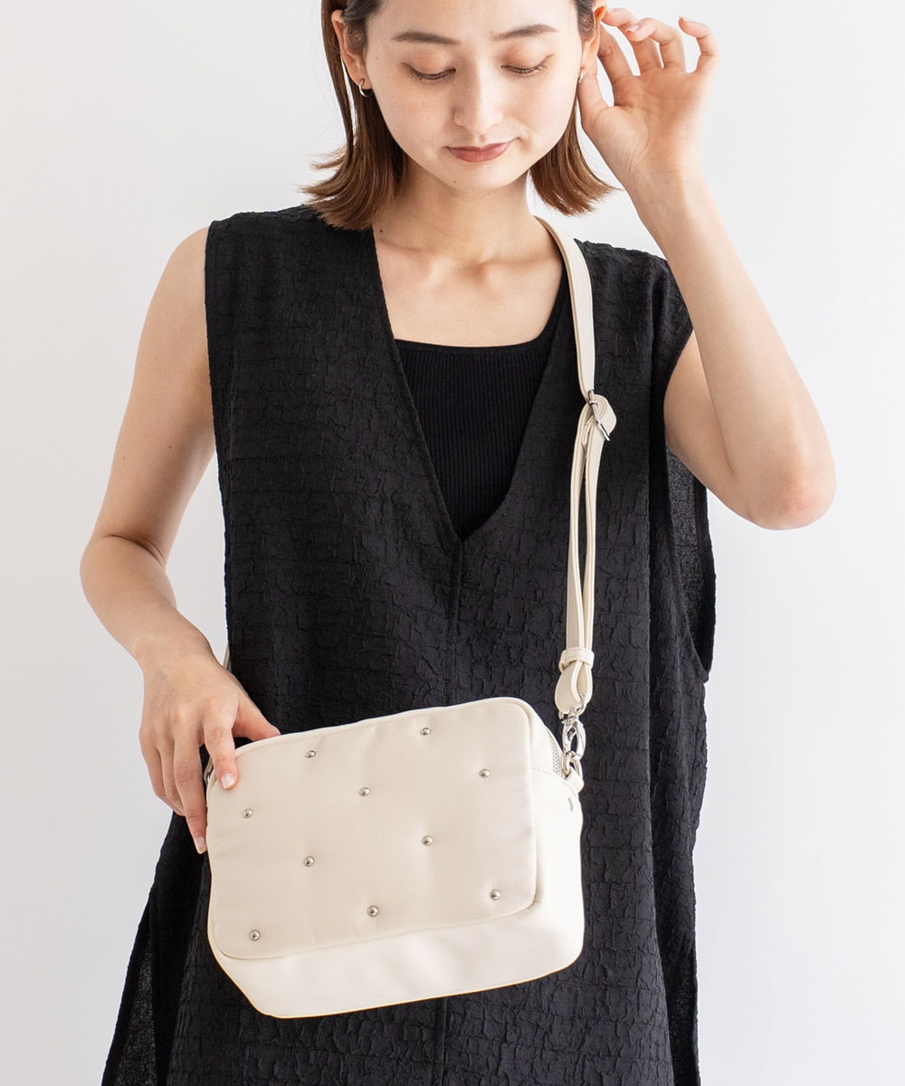 SONIA RYKIEL 立体 ステッチ デザイン コンパクト ショルダーバッグ 楽天市場】ソニアリキエル バッグ（素材（生地・毛糸）ナイロン