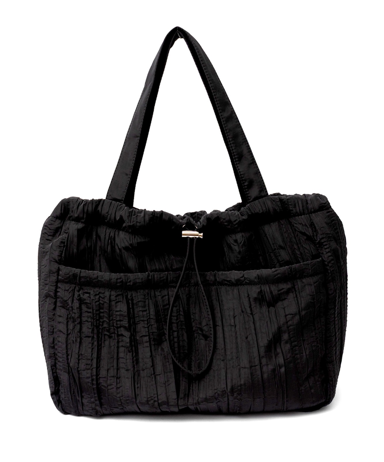 ballaholic 黒 トートバッグ フロント　インナー　ポケット付き　M ballaholic 黒 トートバッグ フロント インナー ポケット付き M