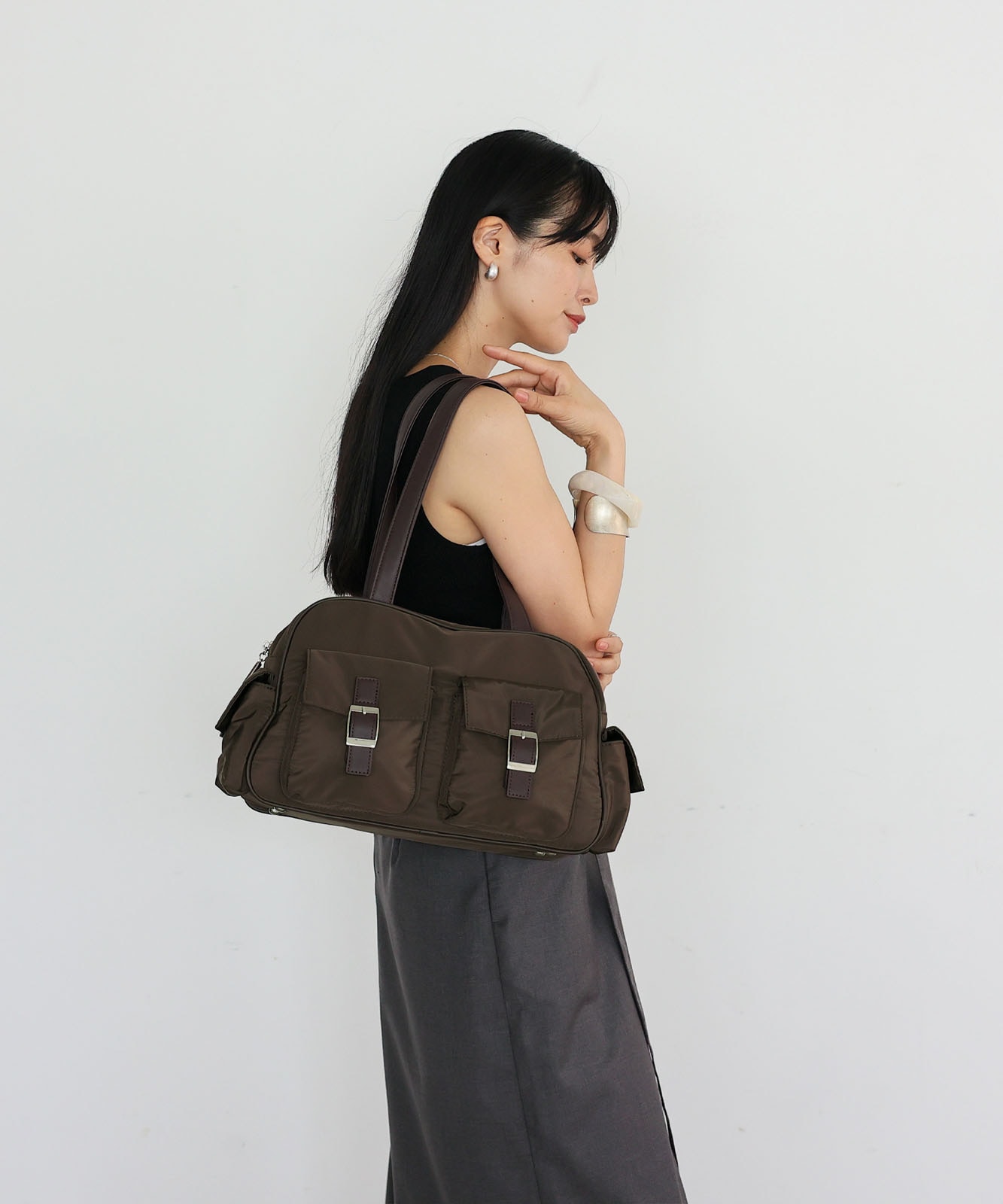 ナイロンミニダッフルバッグ | バッグ,ハンドバッグ,ナイロン