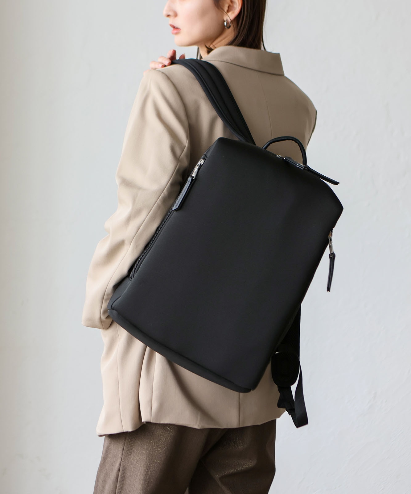 極美品✨ ラシット スクエアリュックサック バックパック デイパック 美品 russet ラシット スクエアリュックサック バックパック