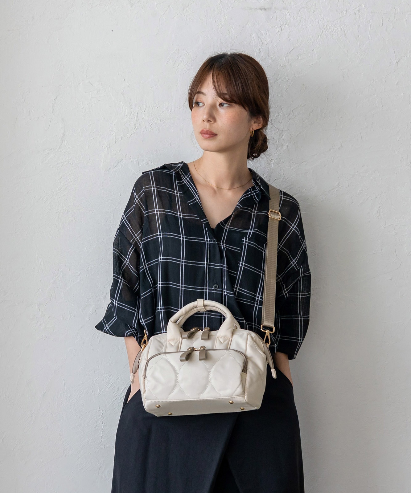 ２way ノベルティ キルティング ミニバッグ~~~ 楽天市場】バッグ《2wayダイヤキルトミニバッグ》全3色 レディース 鞄