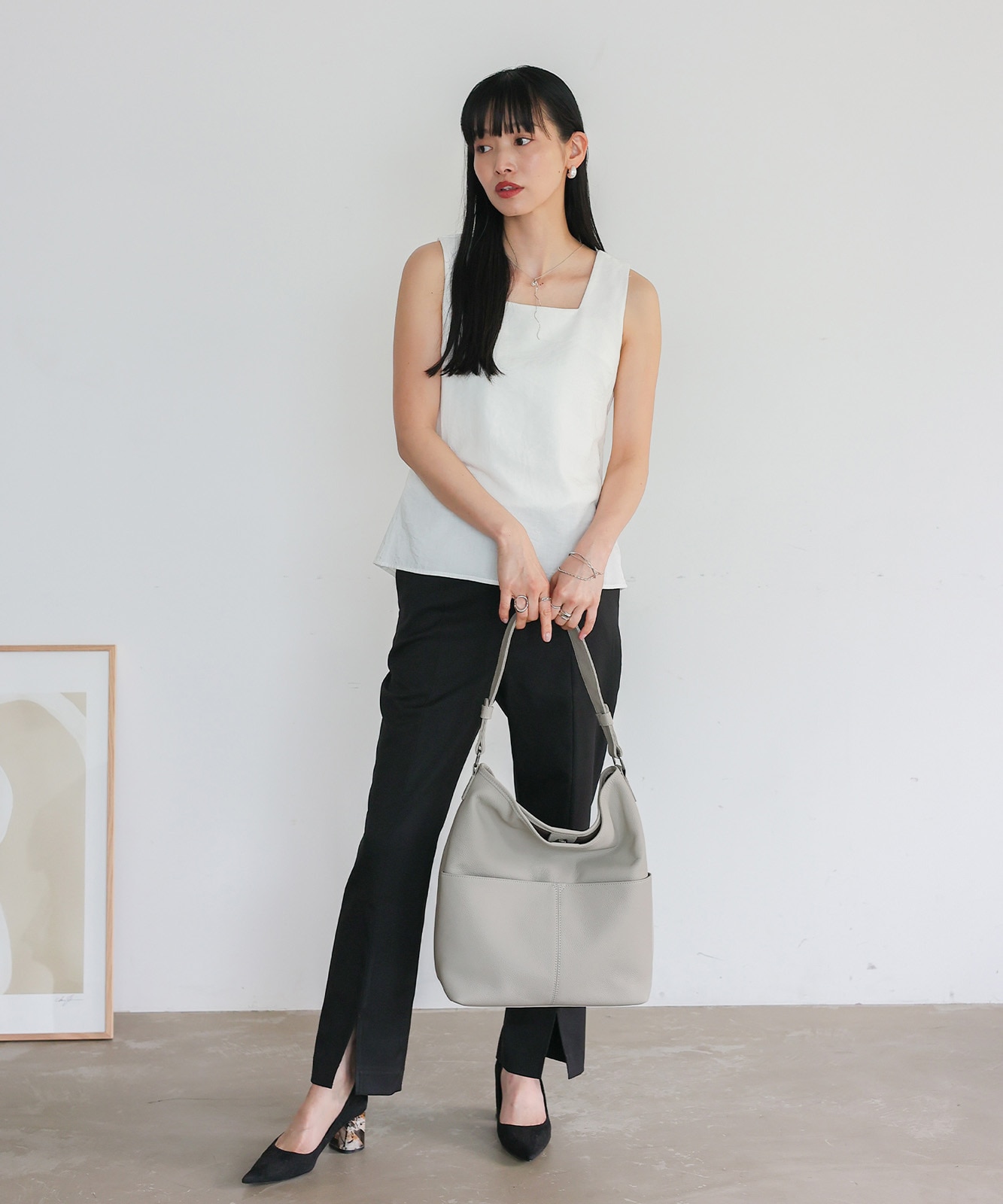 美品✨ルドルフヴァレンティノ トートバッグ ワンショル ハーフ