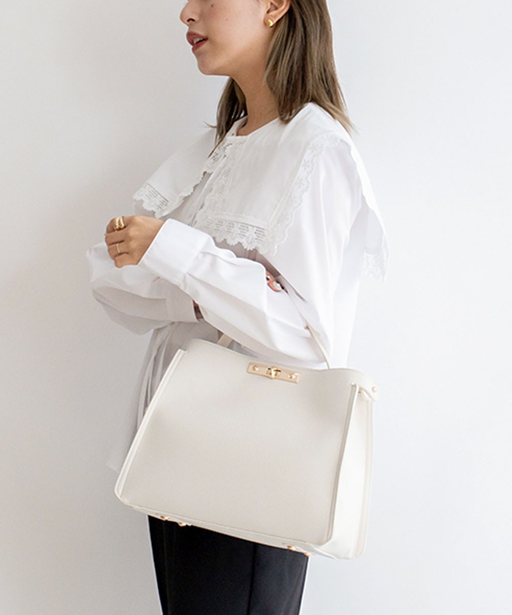 ワンハンドル2wayショルダーバッグ(M) | バッグ,ショルダーバッグ