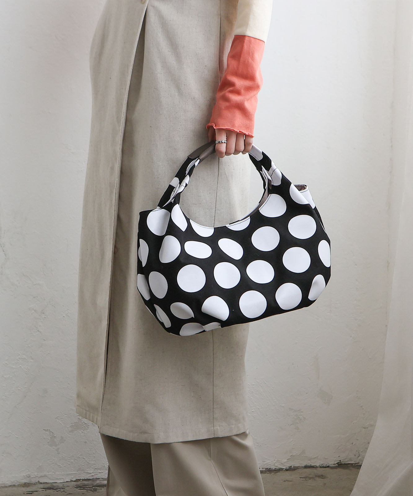 本革×キャンバスバルーントートバッグ | バッグ,トートバッグ