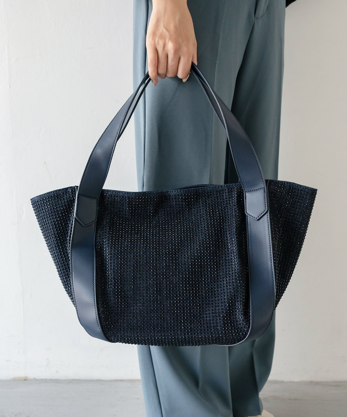 ラインストーントートバッグ | バッグ,トートバッグ,その他素材