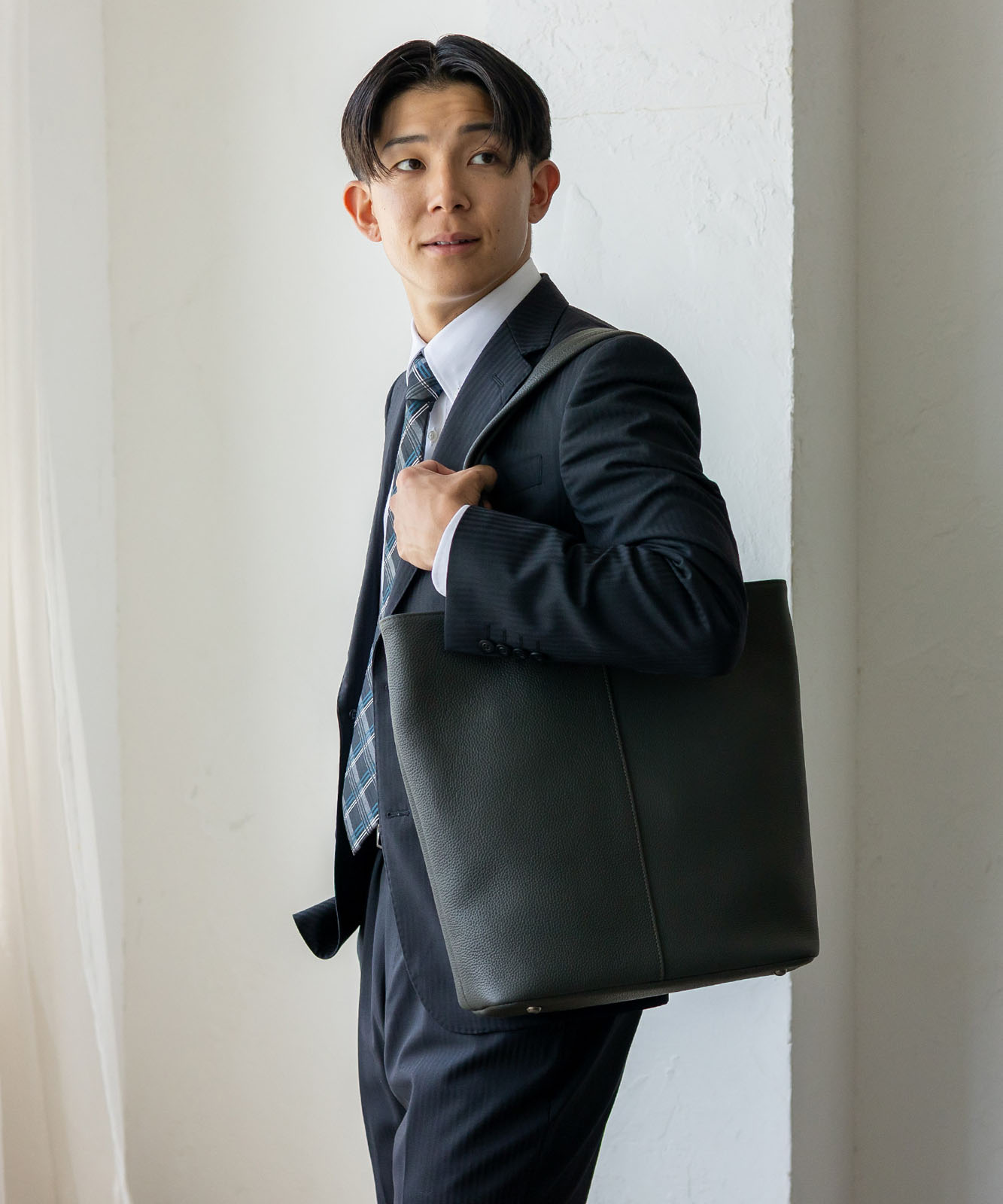 本革機能派縦型トートバッグ | バッグ,トートバッグ,レザー・革