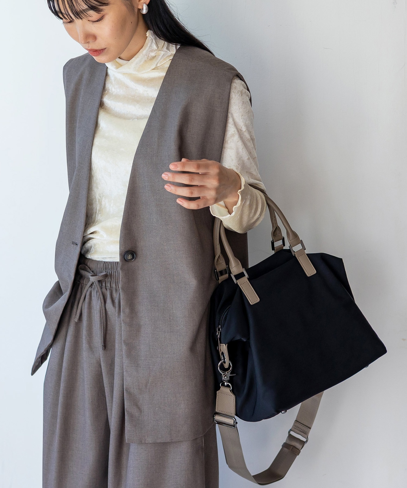 ナイロン2wayコンビトートバッグ | バッグ,トートバッグ,ナイロン