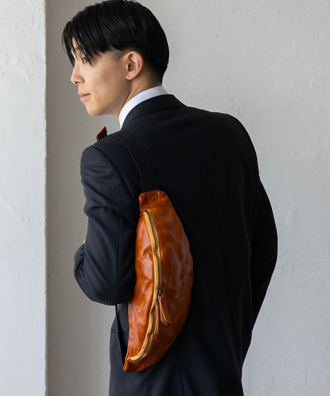 キャディバッグ　ヴィンテージ　本革　レザー　ハーフ　ショート　ウッド キャディバッグ ヴィンテージ 本革 レザー ハーフ ショート