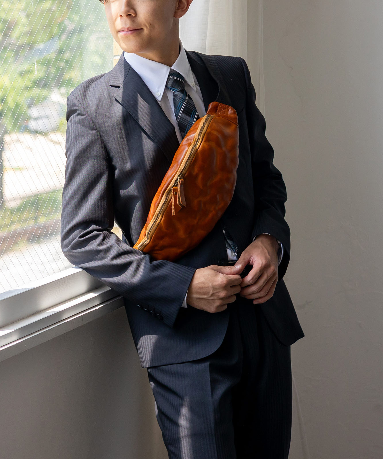 キャディバッグ　ヴィンテージ　本革　レザー　ハーフ　ショート　ウッド キャディバッグ ヴィンテージ 本革 レザー ハーフ ショート