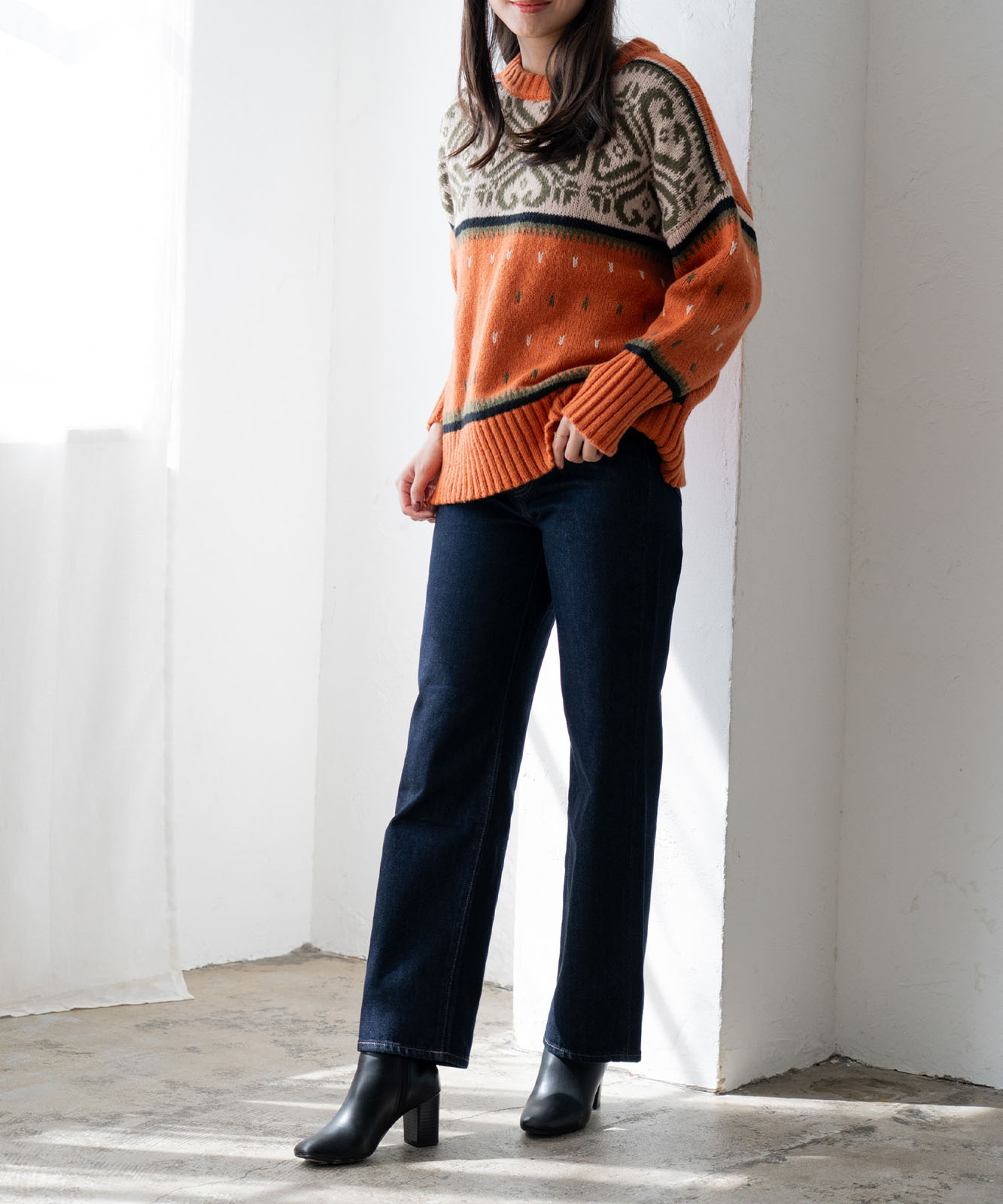 ノルディック柄ニット | ファッション,アパレル,トップス,ニット