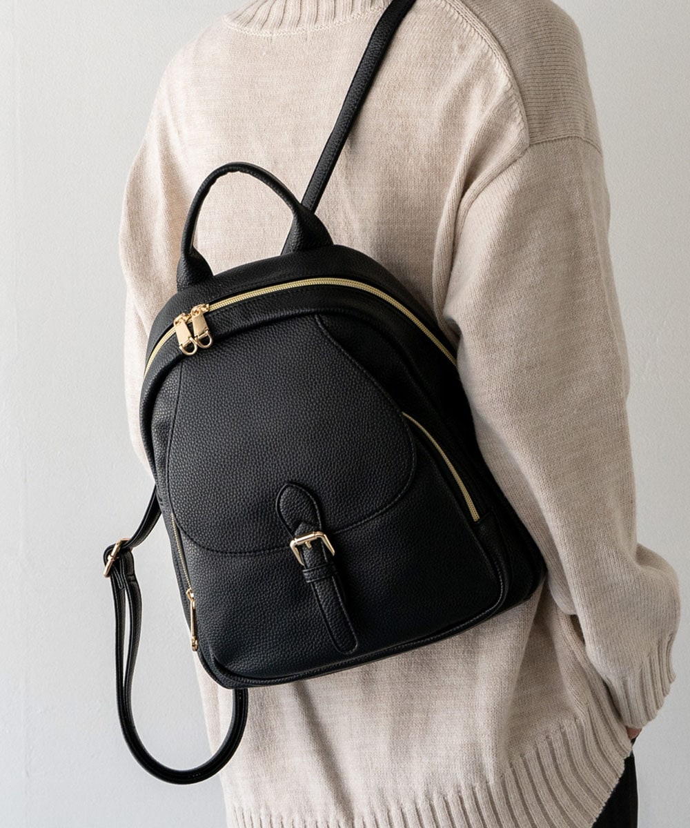 minitmute ブラック リュック 40cm minitmute ブラックリュック 40cm レザーミニリュック ブラック