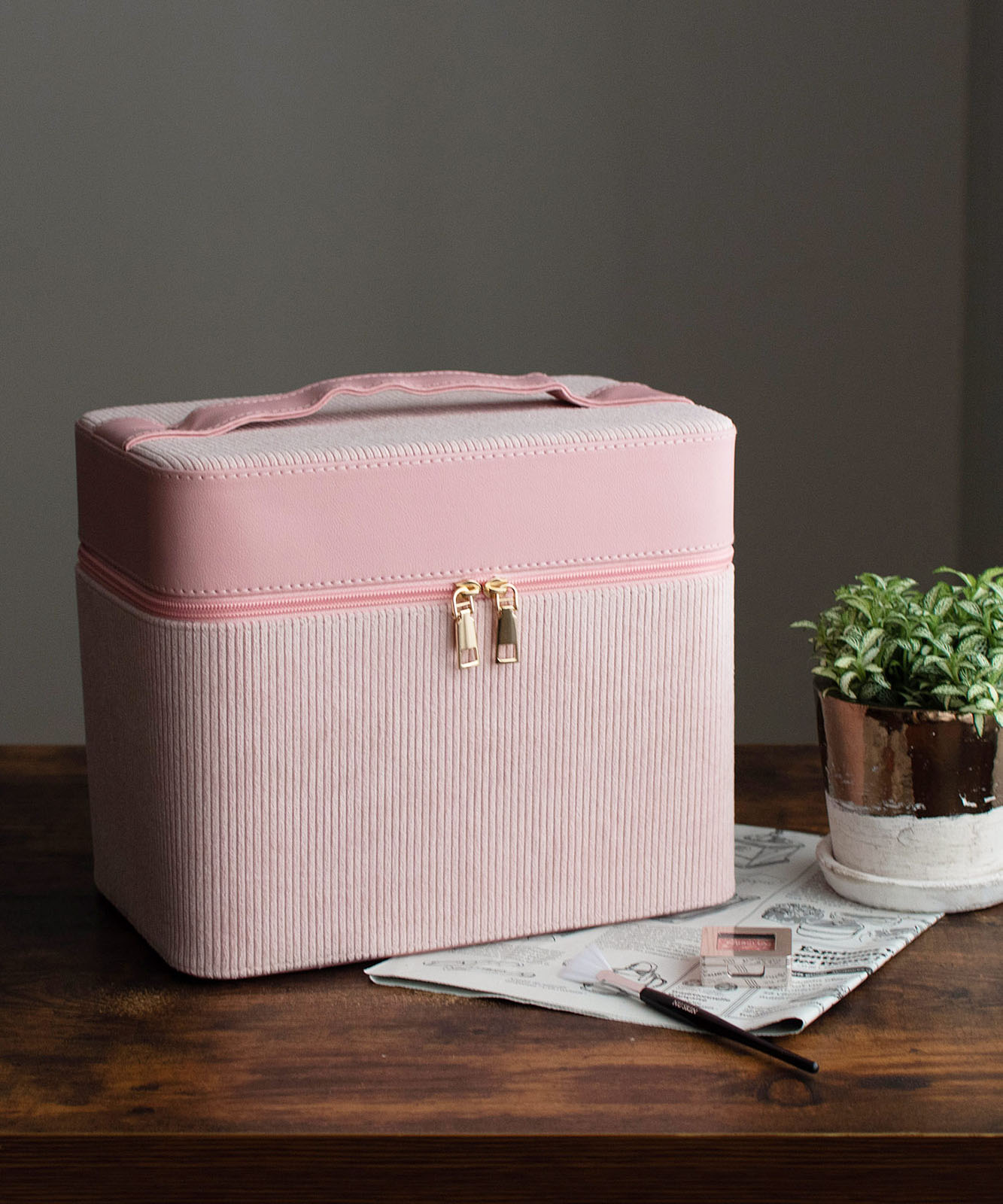 セフィーヌ　メイクボックス 楽天市場】メイクボックス 鏡付き 大容量 持ち運び 背の高い 観音開き