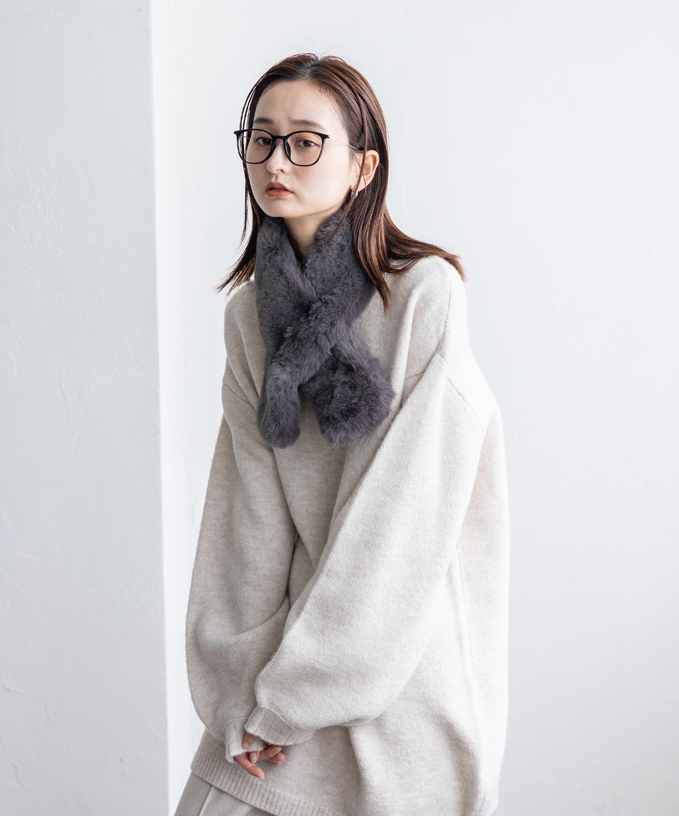 差し込みフェイクファーティペット | 雑貨・小物,ファッション雑貨