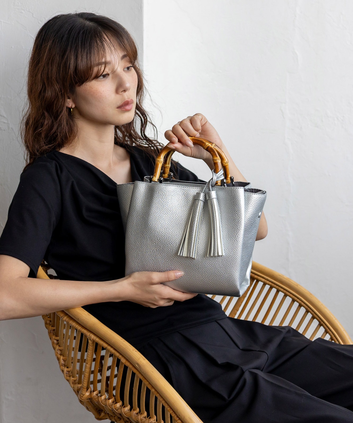 バンブーハンドル2wayミニバッグ | すべての商品 | VitaFelice