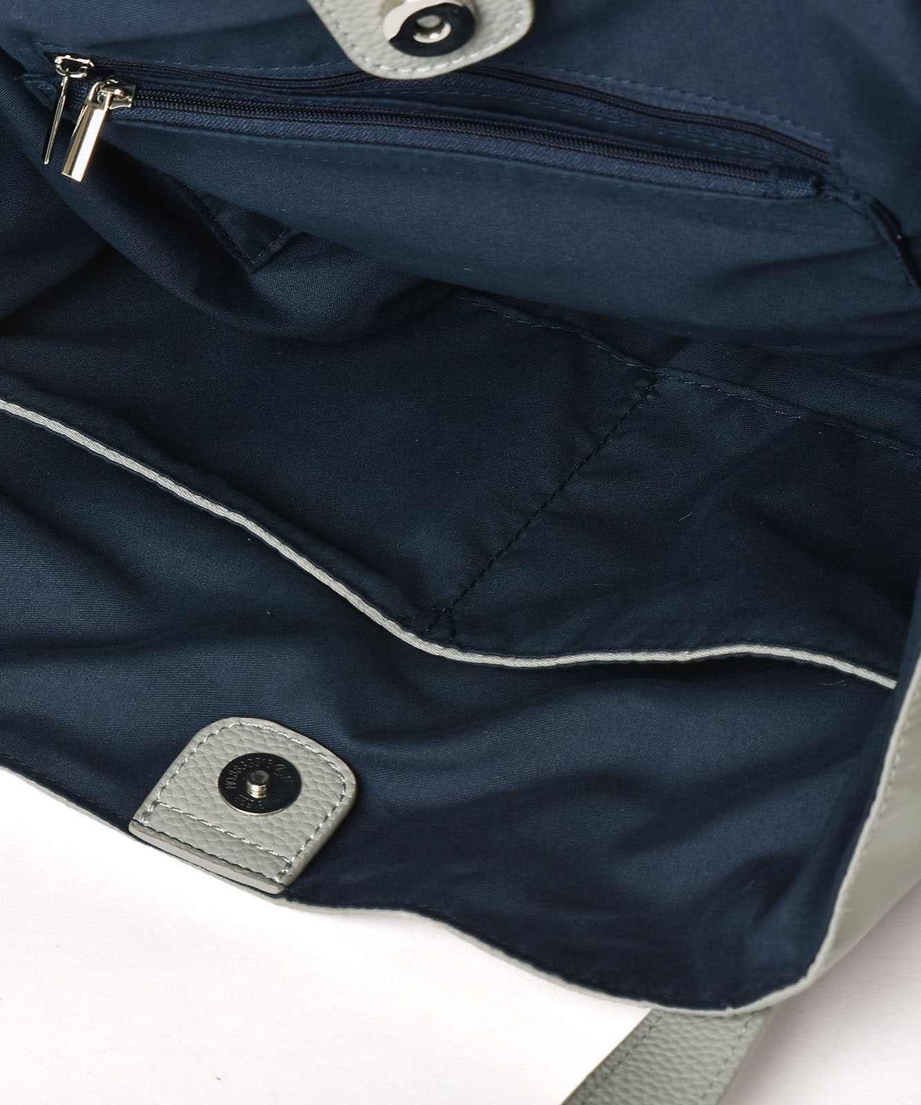 RLX シルバー ナイロンバッグ 約40cm x 30cm RLX シルバー ナイロンバッグ 約40cm x 30cm WEB限定] クラウズ