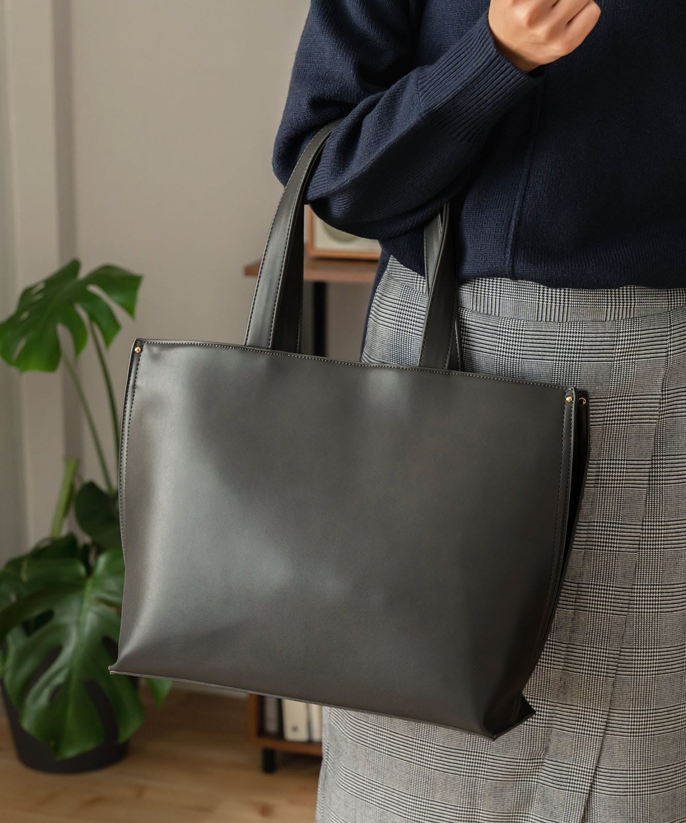 タッセル付き3ROOMビジネストートバッグ | バッグ,トートバッグ