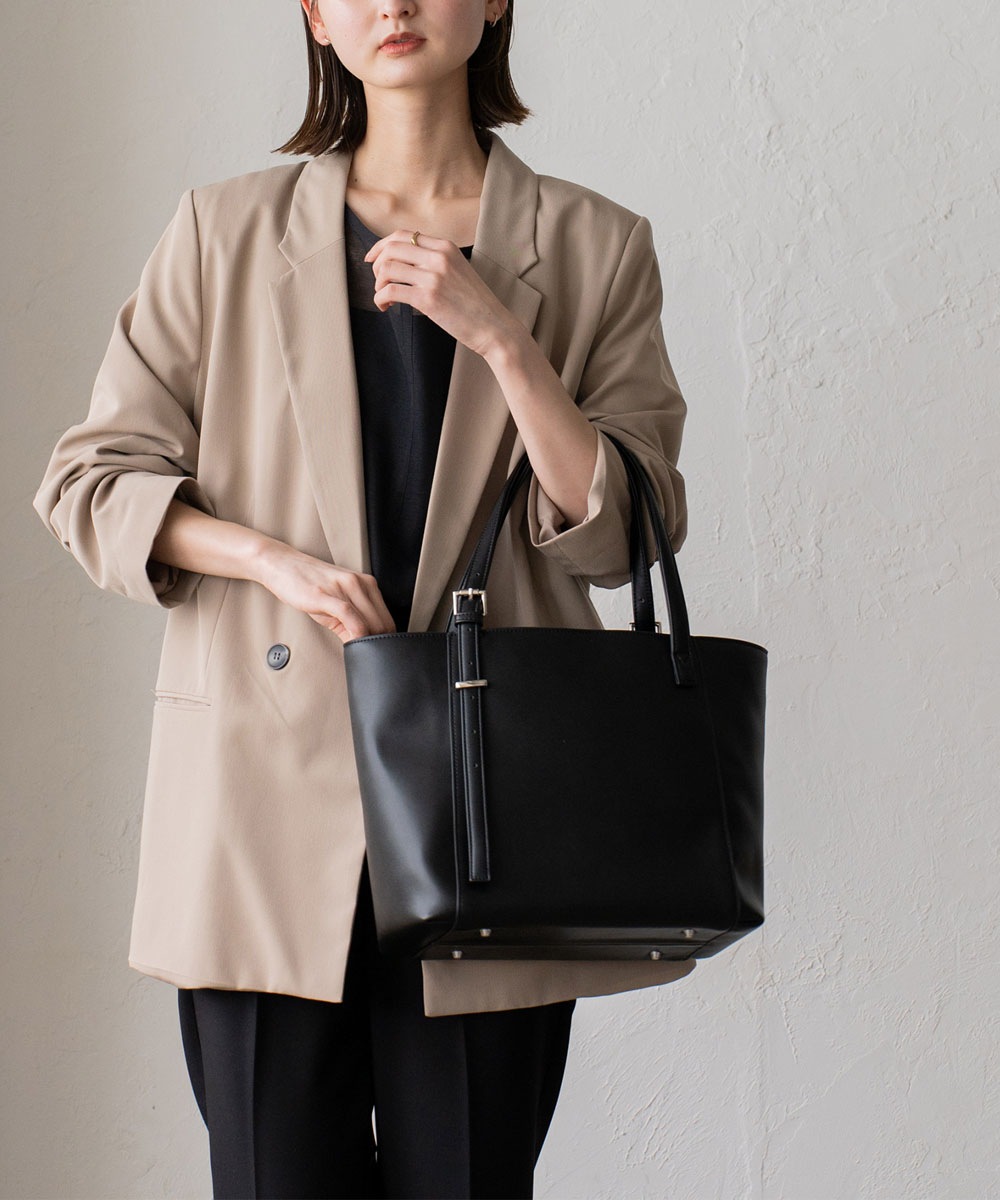 ベルトハンドルアシンメトリートートバッグ | バッグ,トートバッグ