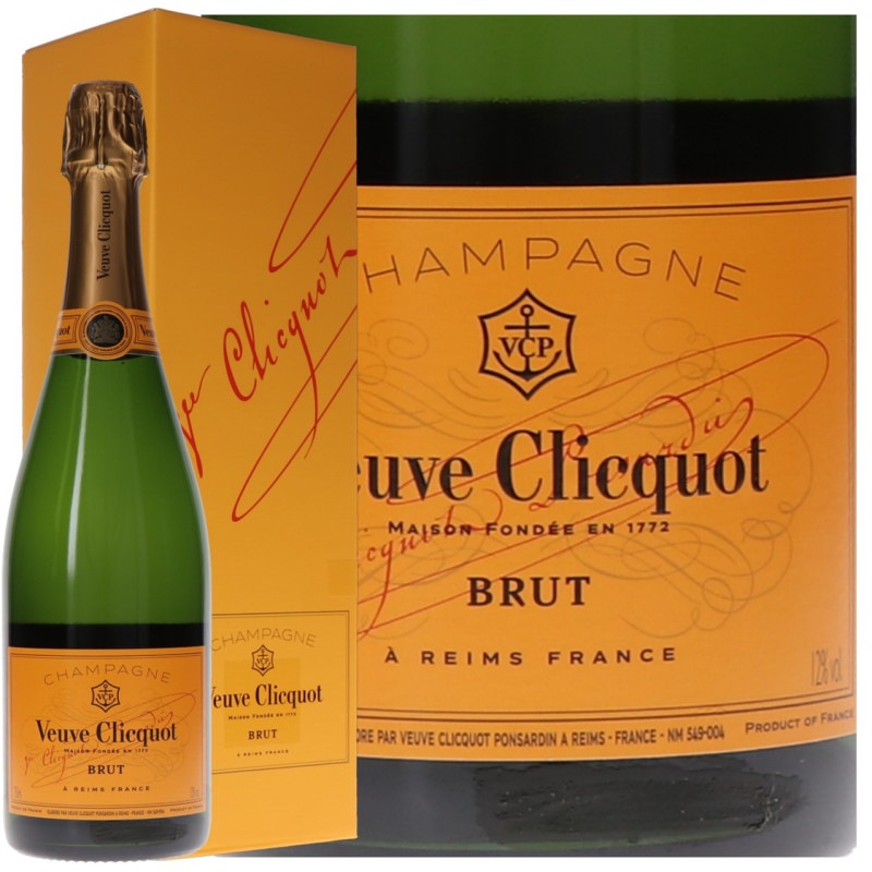 NV ヴーヴ・クリコ イエロー・ラベル 並行箱付 VEUVE CLICQUOT