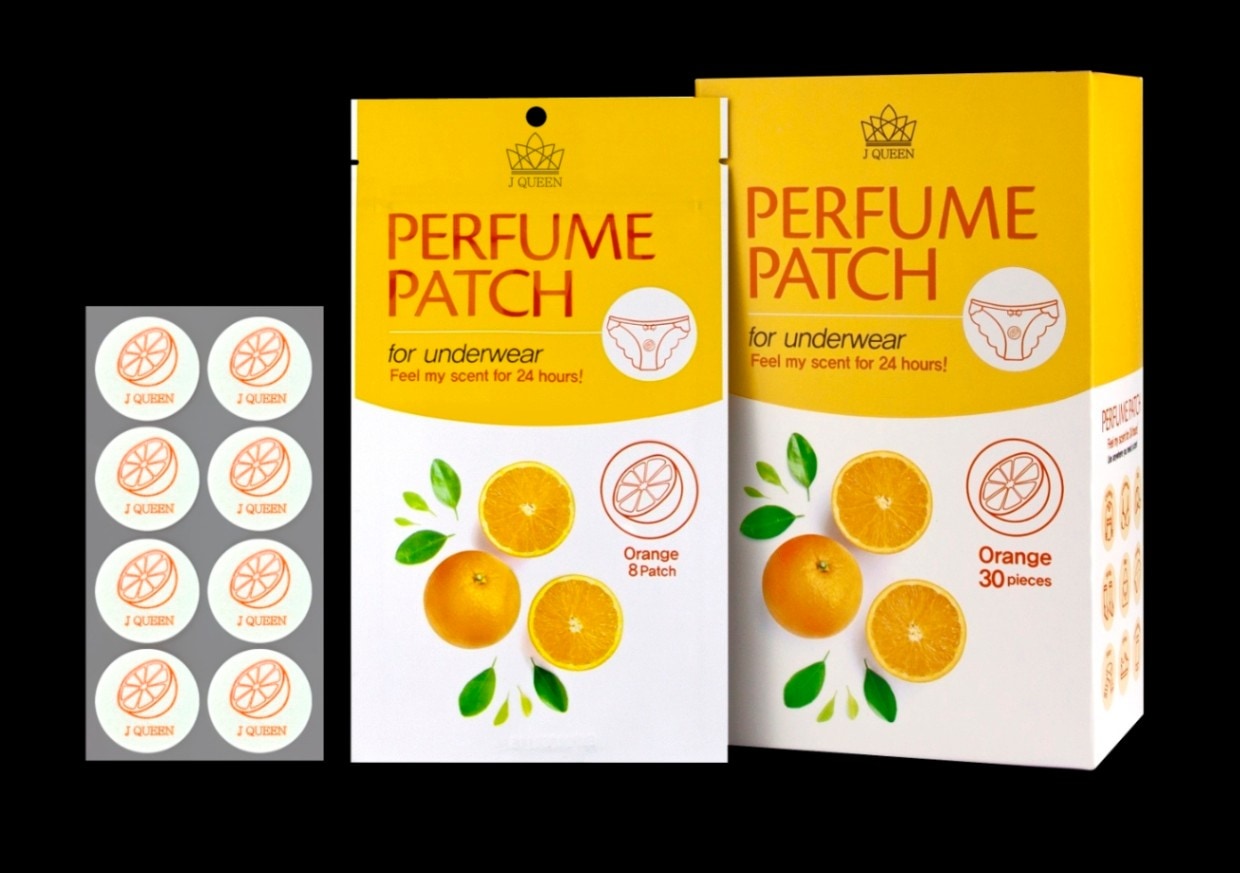 J QUEEN  PERFUMEPATCH  8 Patch (Lavender,Rosemary,Orange)