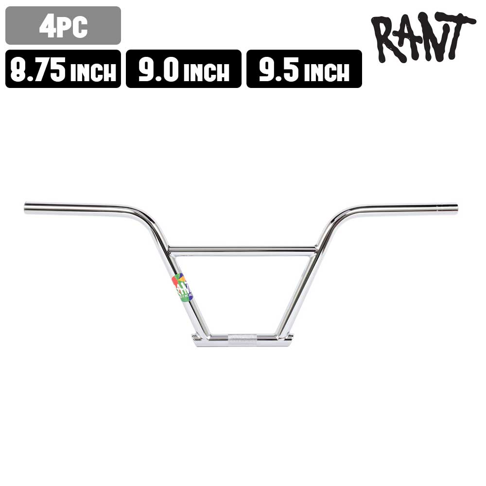 ���Ρ��������� RANT ���� Nsixty 4pc Bar 8.75 9.0 9.5 �ϥ�ɥ� �С� ��ž�� BMX ���ȥ꡼�� ��������ѡ��� �ѡ��� �ϥ�ɥ�ѡ��� �� ���å�����ѥ� Jykk Japan snowscoot chrome ��������