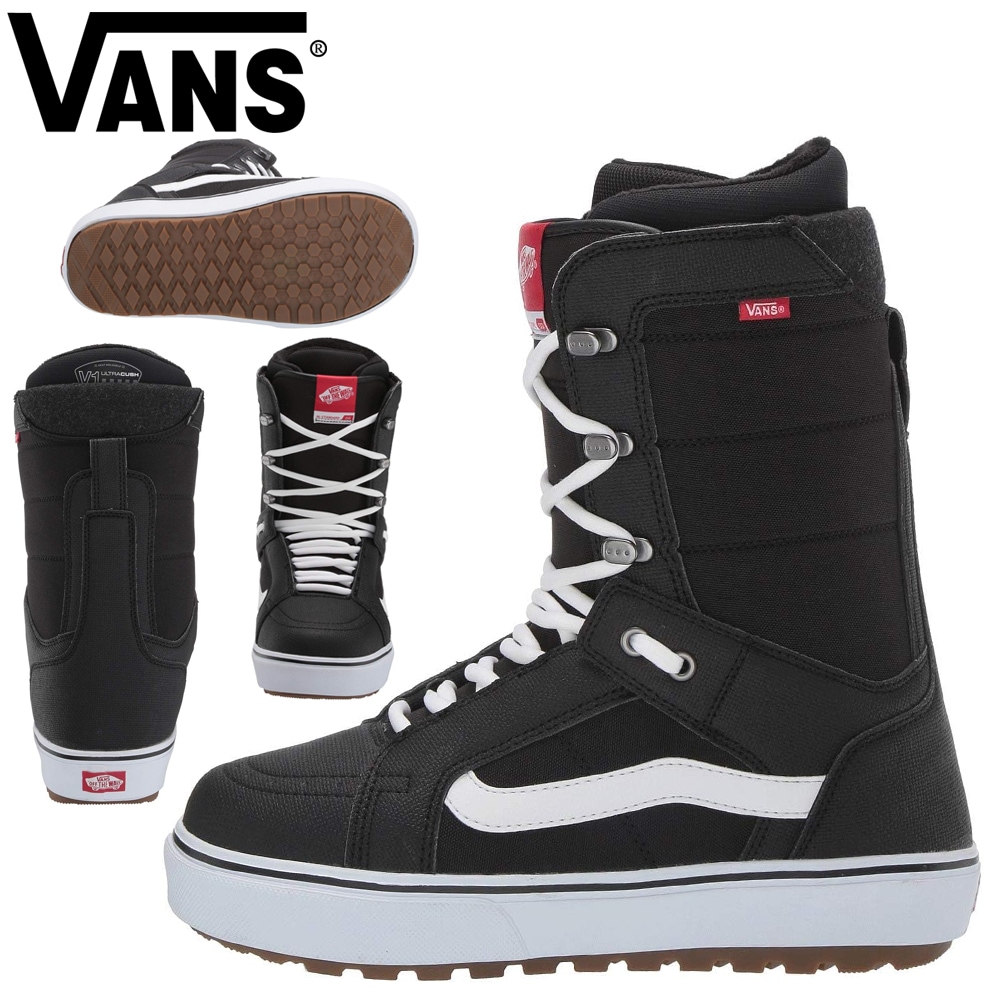 VANS �Х� HI-STANDARD OG SNOWBOARD BOOTS BLACK WHITE (VN0A3TFJT0U)