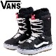 VANS �Х� HI-STANDARD OG SNOWBOARD BOOTS BLACK WHITE (VN0A3TFJT0U)