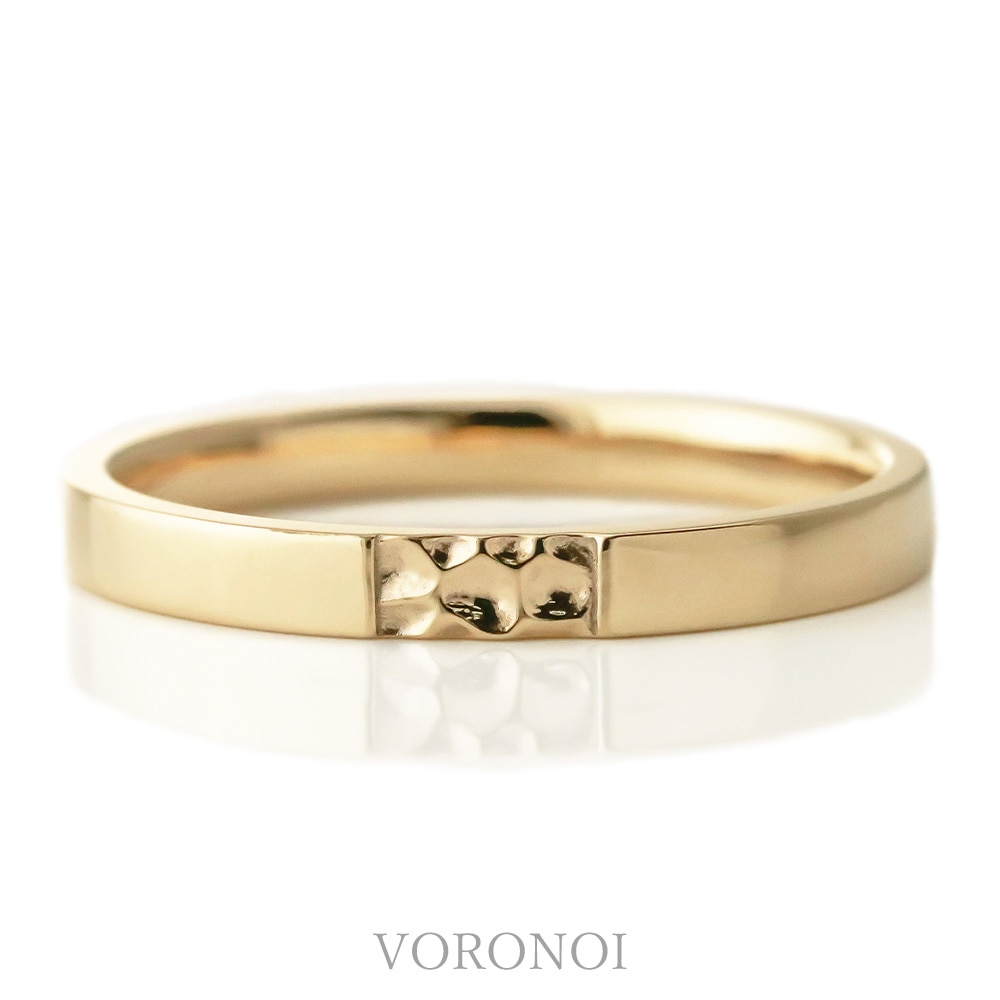 【5営業日以内に発送】リング - 繋 - （M） K18