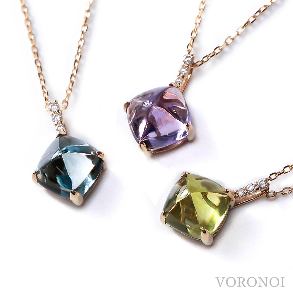 【 5営業日以内発送 / 在庫限り 】MINAMO - Sugar - ダイヤモンドネックレス / K10WG