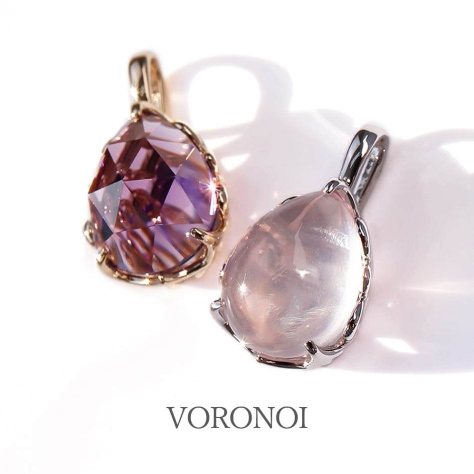 【 5営業日以内発送 / 在庫限り 】MINAMO-Shizuku-Rose&Cabo ネックレストップ / K10YG