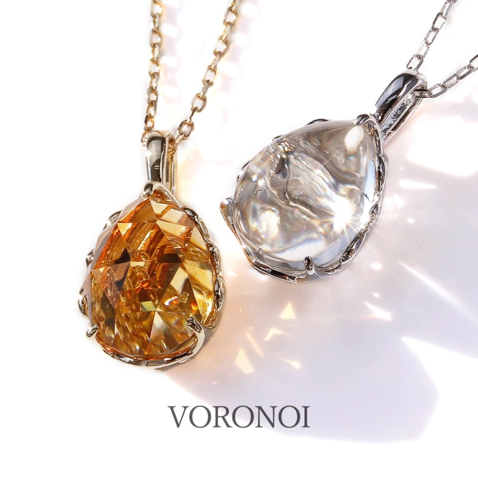 【 5営業日以内発送 / 在庫限り 】MINAMO-Shizuku-Rose&Cabo ネックレス / K18YG