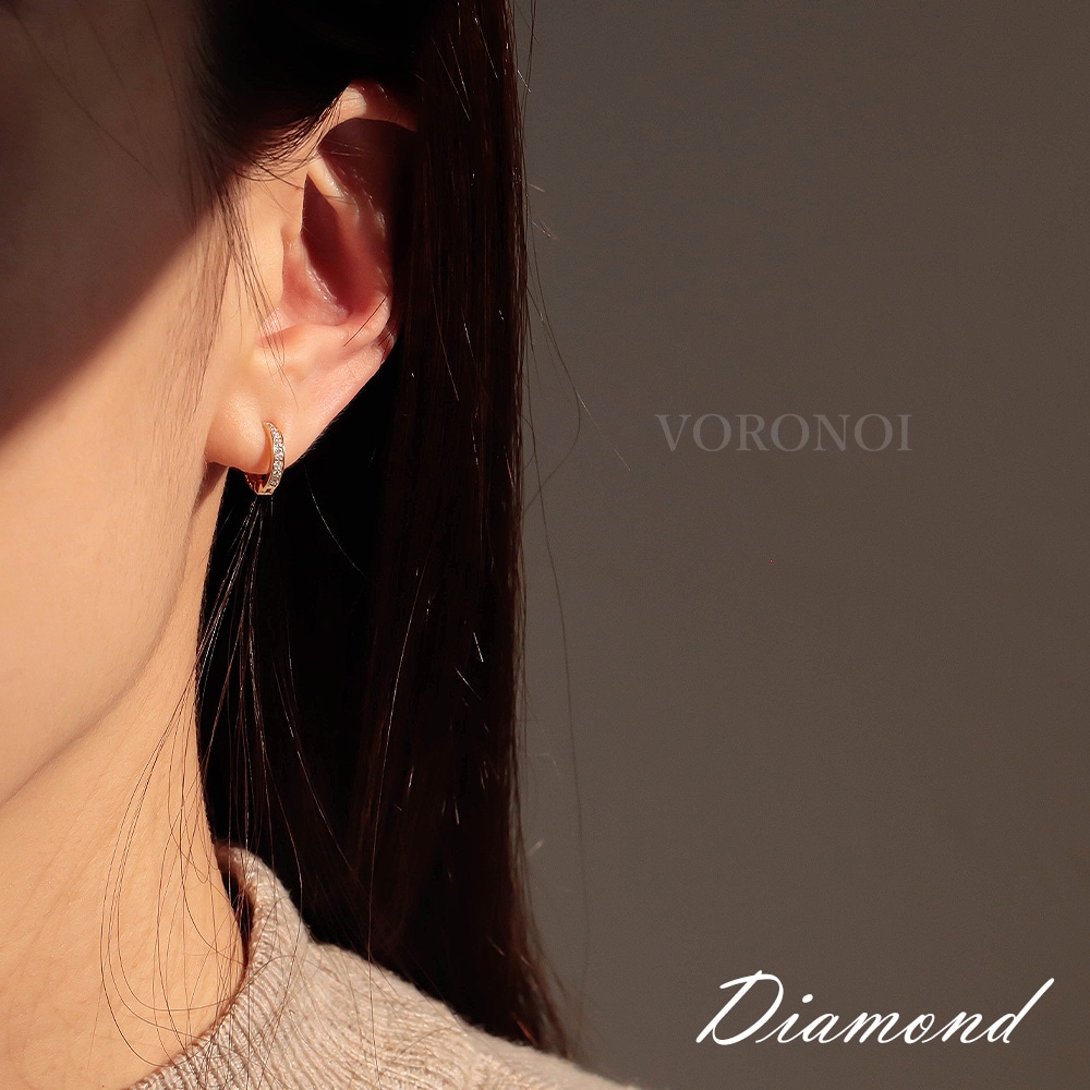 2wayダイヤモンドイヤリング「minamo」/ K10