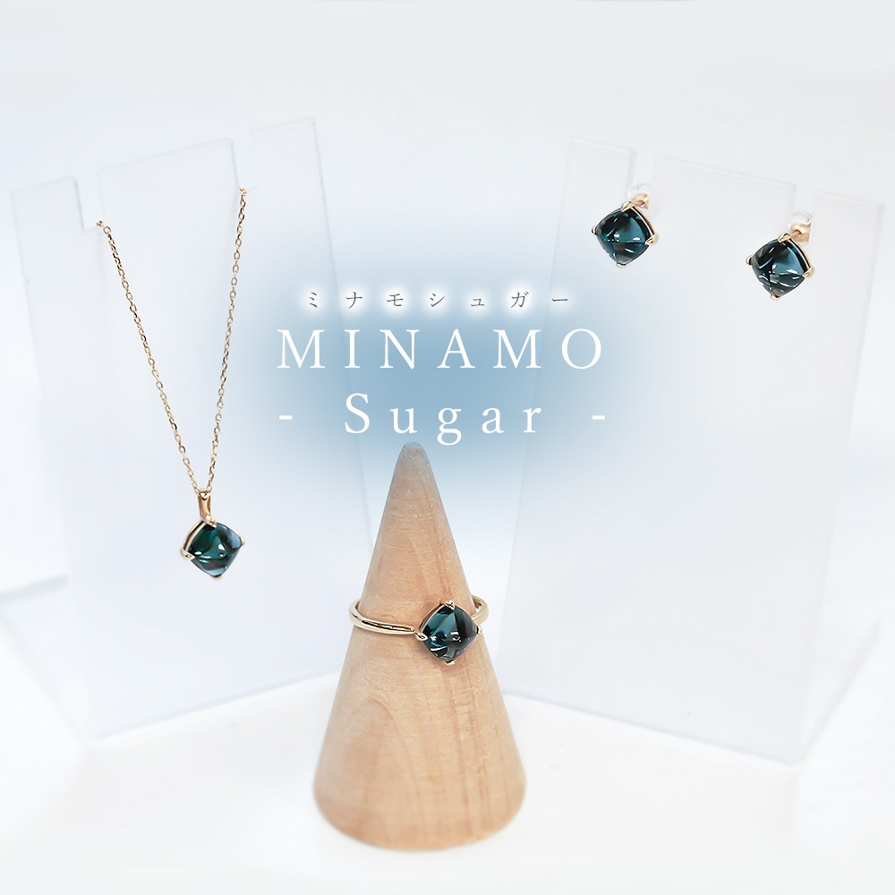 【 5営業日以内発送 / 在庫限り 】MINAMO - Sugar - ダイヤモンドネックレス / K10WG