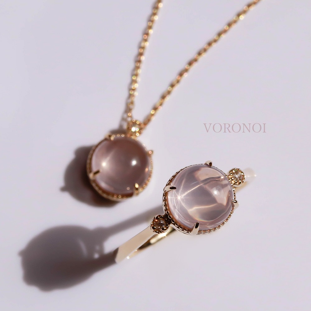 【限定30個/再販】MINAMO-Milgrain- スターローズクォーツ