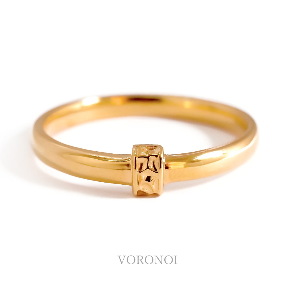 リング - ひとつ - (M) K18