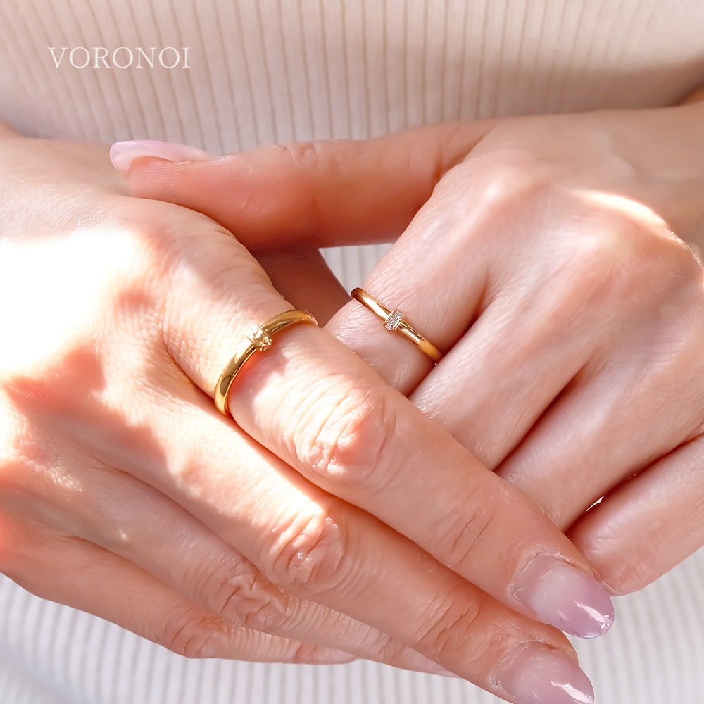 リング - ひとつ - (M) K18