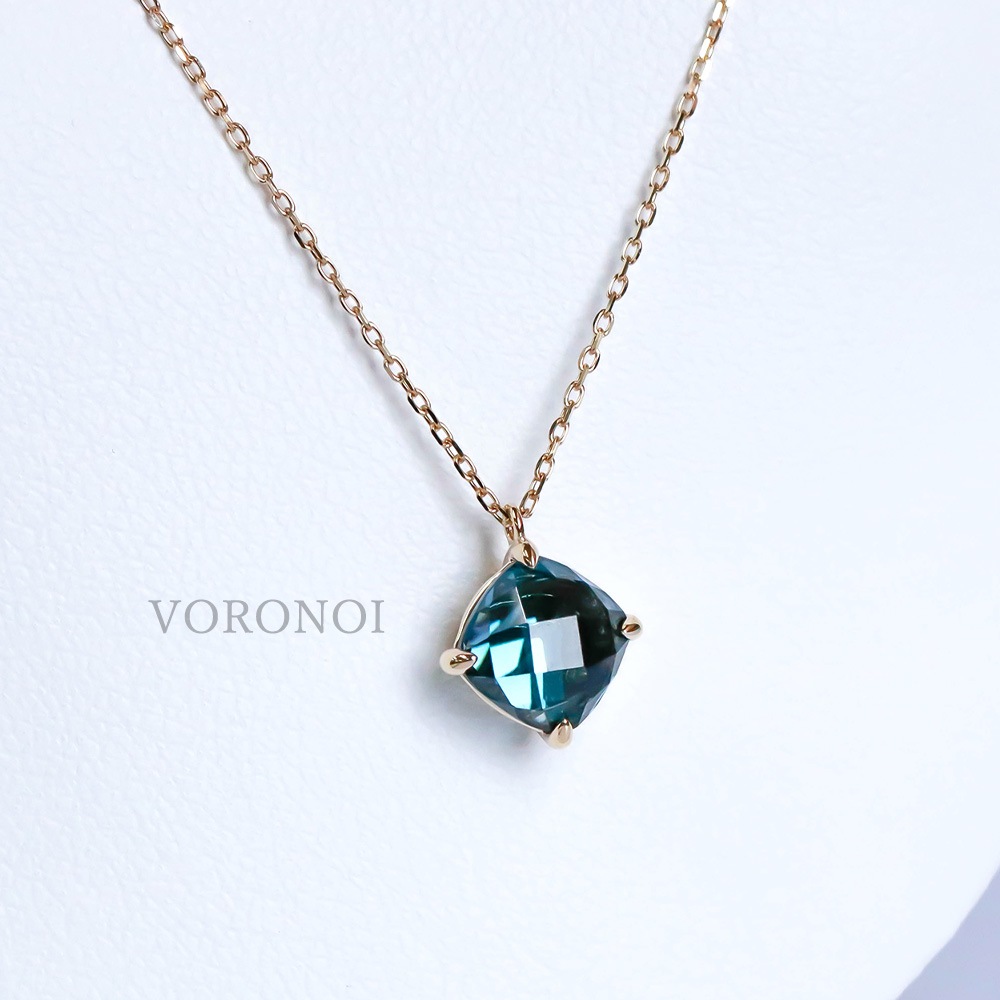アクセサリー moka シルバー925 ボックスチェーンネックレス 50cm 長小豆チェーン