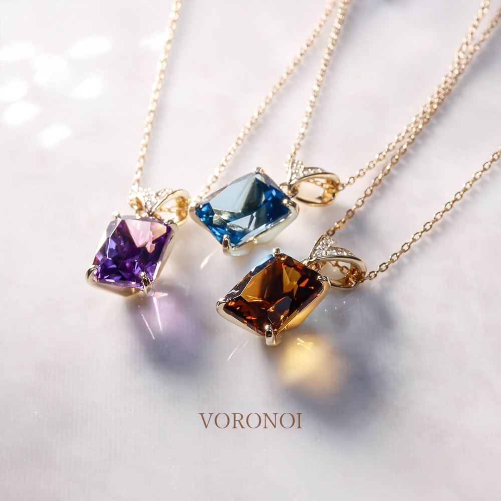 数量限定 アメジスト × ダイヤモンド｜VORONOI Open Setting