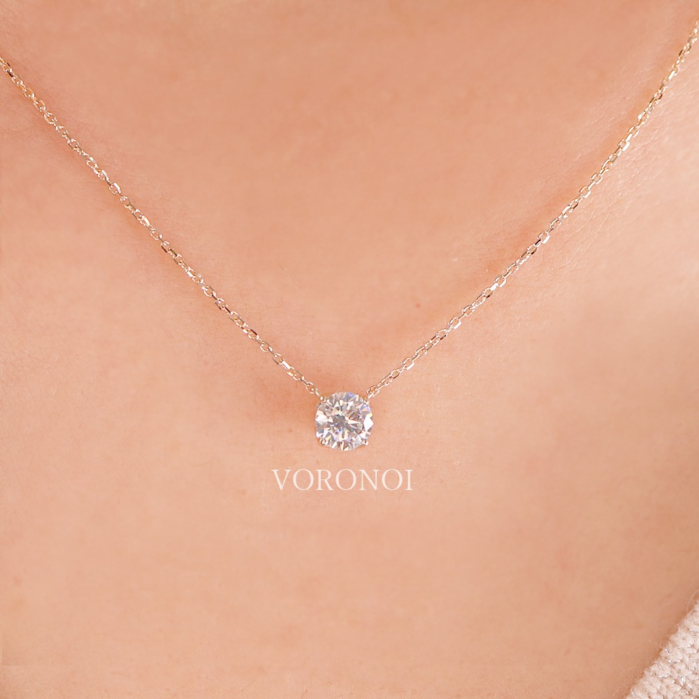 Lab-Grown Diamonds 0.5ct ネックレス K18 / Pt950  