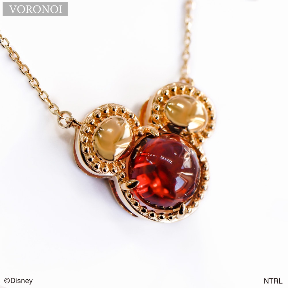 MINAMO/ミッキーマウスデザイン ネックレス K10