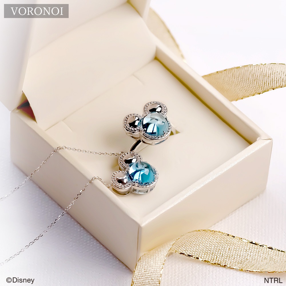 MINAMO/ミッキーマウスデザイン ネックレス K10