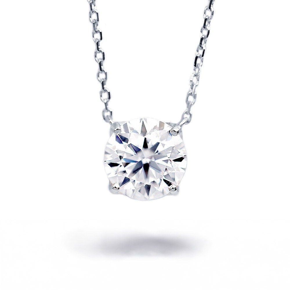 Lab-Grown Diamonds 1ct ネックレス K18 / Pt950  
