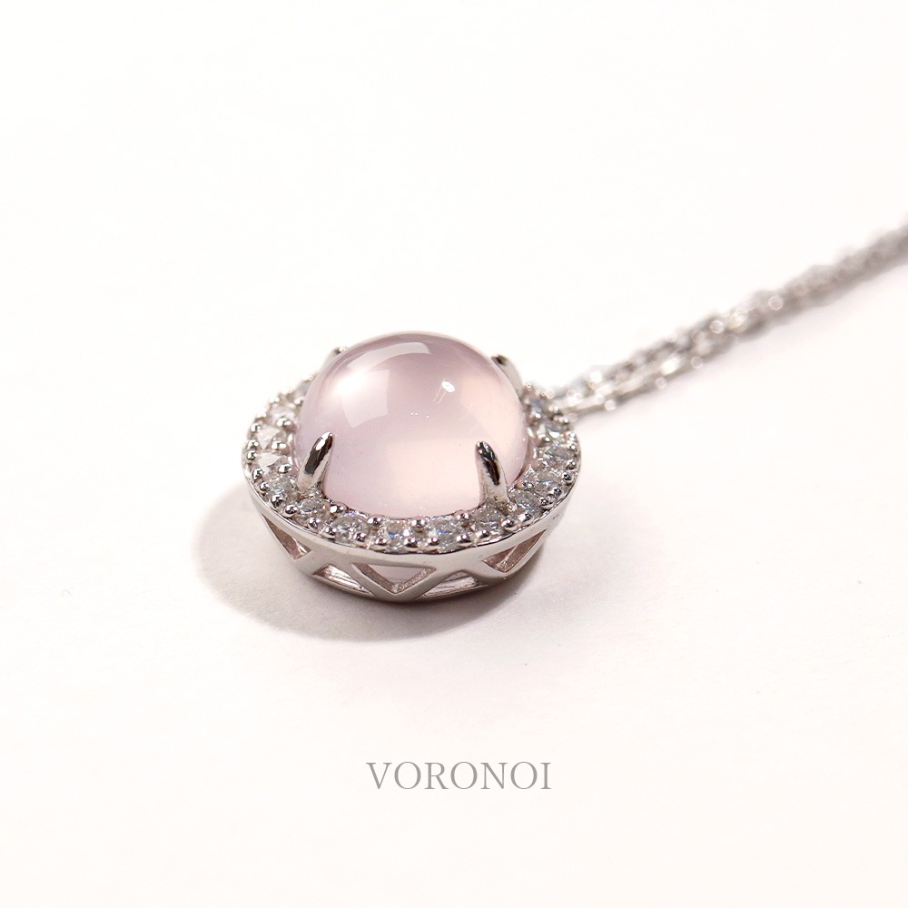 シュリンク付き！ メロジョイ メロロマンス 没頭 惹かれ合う セット MINAMO - Rose Quartz - ローズクォーツ / K10