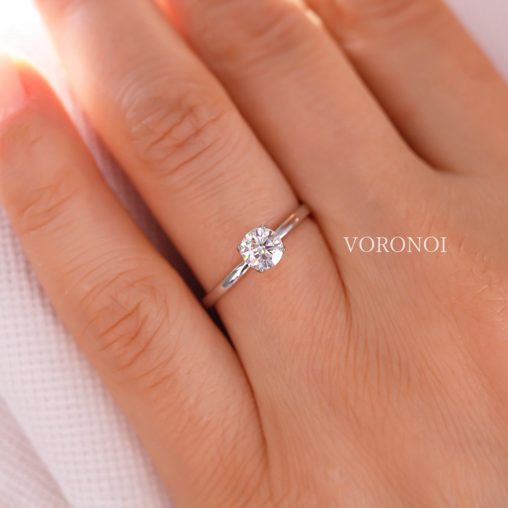 ラボグロウン ダイヤモンド 0.5ct - tsubomi - リング K10 / K18 / PT950  