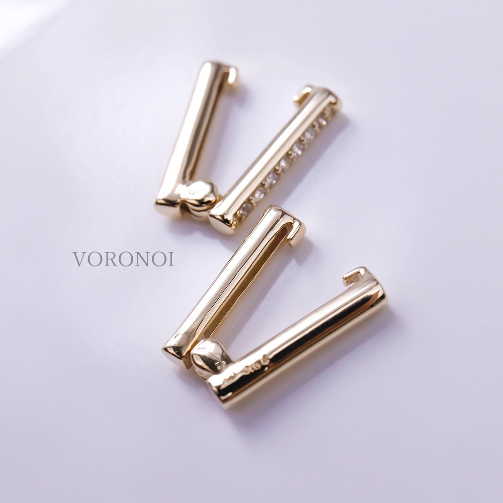 2way 「 ライン 」 イヤリング