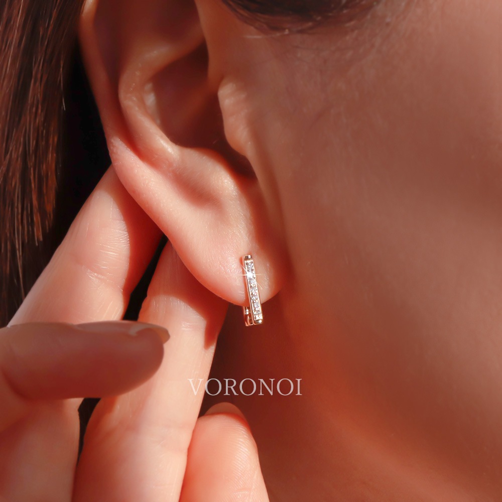 2way 「 ライン 」 イヤリング