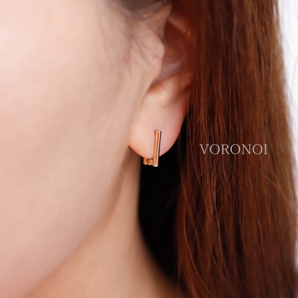 2way 「 ライン 」 イヤリング