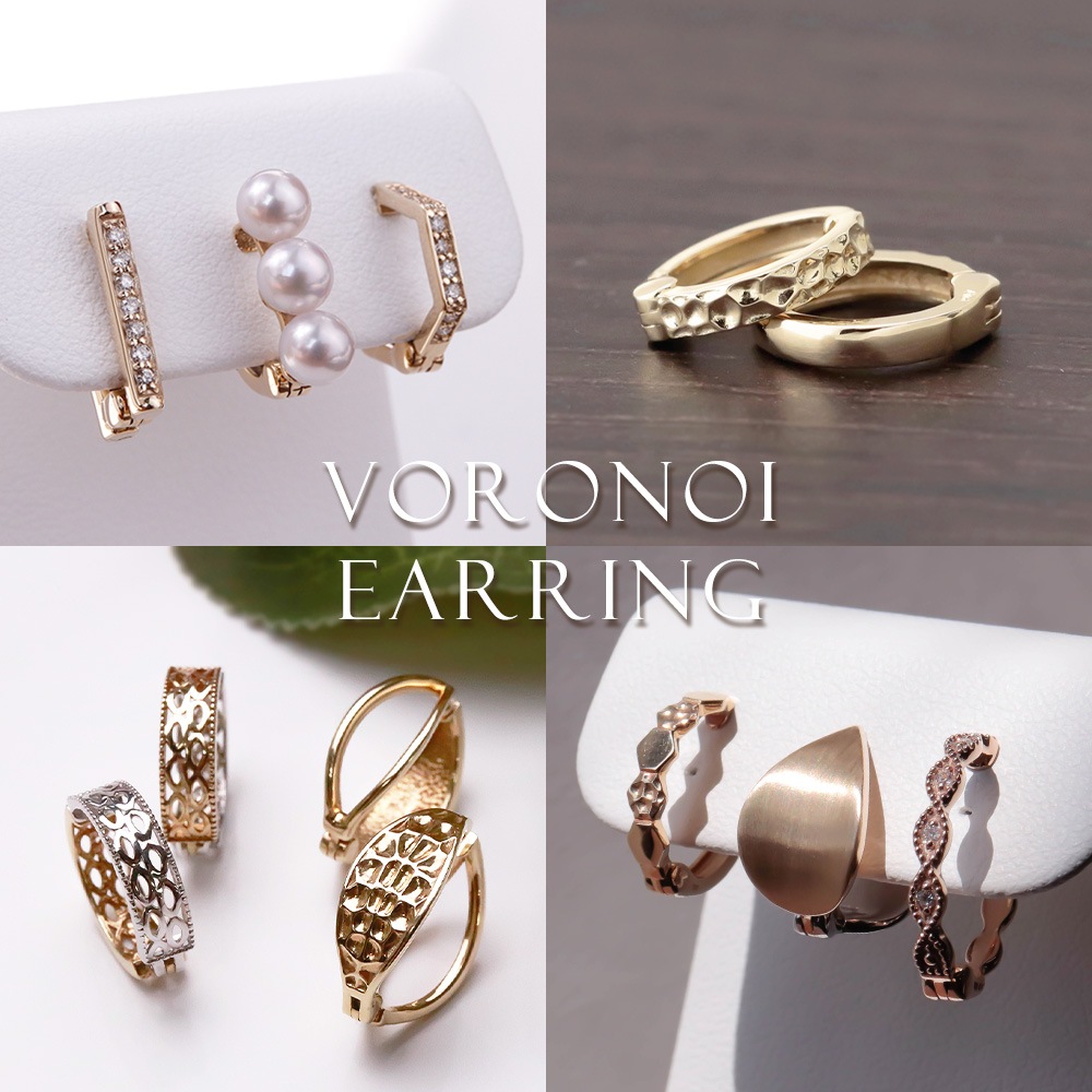 ダイヤモンド 2way ピアス イヤリング 2wayダイヤモンドイヤリング「minamo」/ K10