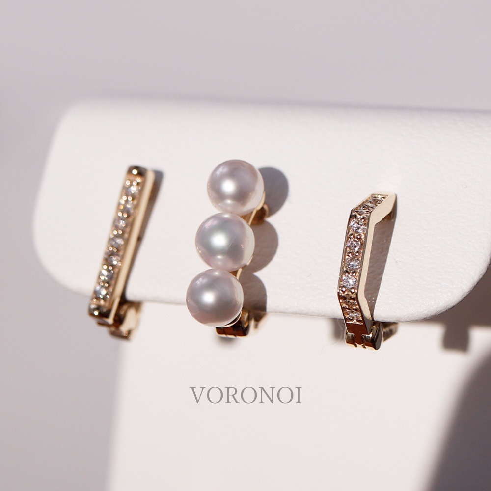 2way 「 ペンタゴン 」 イヤリング