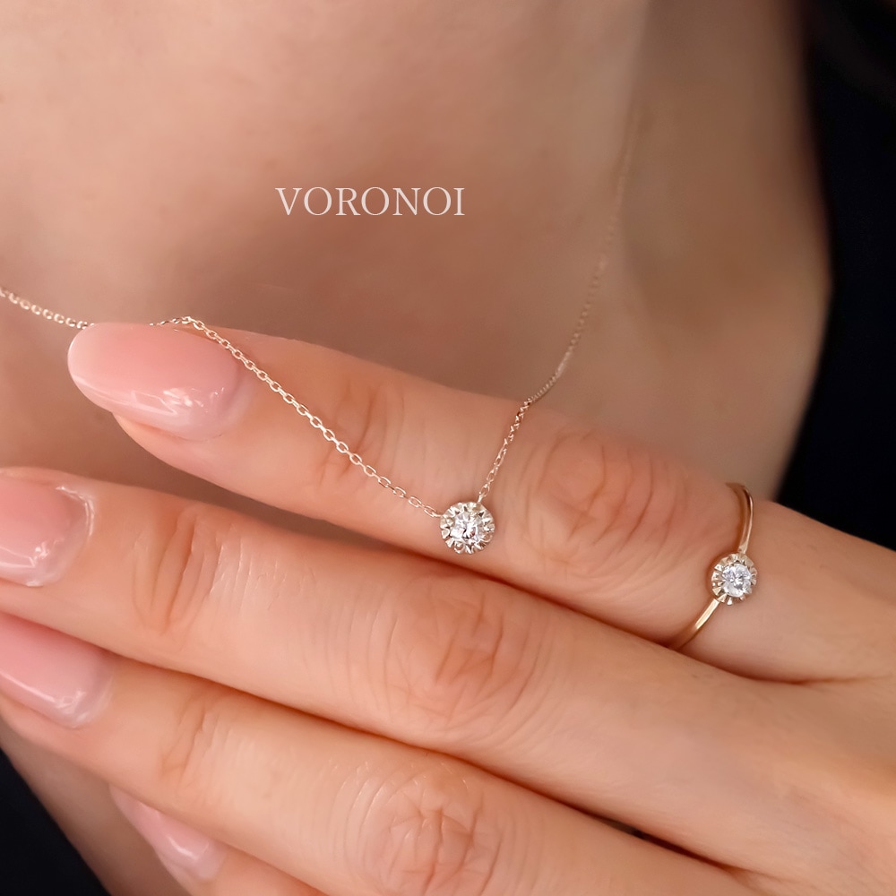 モアサナイト K10 サニー リング